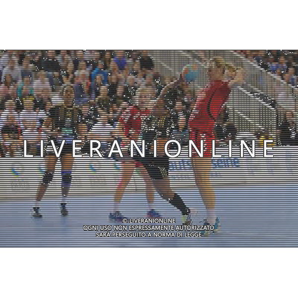 melie Goudjo - 11.05.2014 - Issy Paris Hand / H65 Hoor - Finale de la Coupe d\'Europe retour feminine 2014 Photo : Aurelien Meunier / Icon Sport AG ALDO LIVERANI SAS ONLY ITALY
