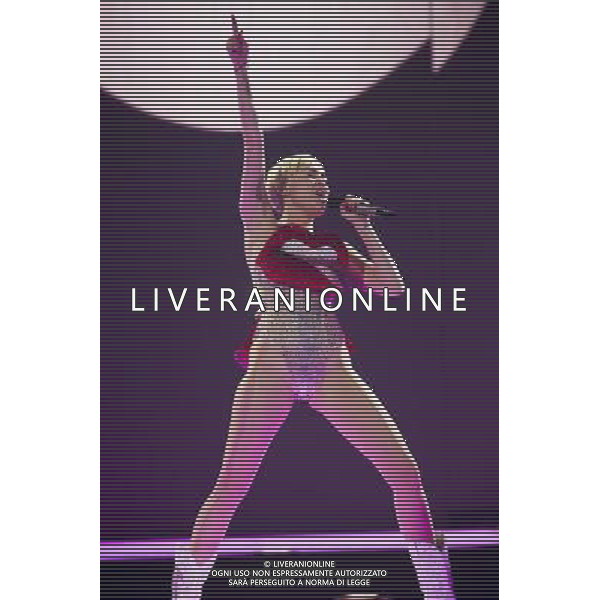 Miley Cyrus performs live at Leeds Arena, Leeds, England as part of her Bangerz tour, 10th May 2014. ©PHOTOSHOT/AGENZIA ALDO LIVERANI SAS - ITALY ONLY - EDITORIAL USE ONLY