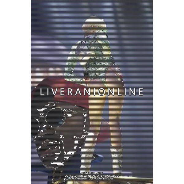 Miley Cyrus performs live at Leeds Arena, Leeds, England as part of her Bangerz tour, 10th May 2014. ©PHOTOSHOT/AGENZIA ALDO LIVERANI SAS - ITALY ONLY - EDITORIAL USE ONLY
