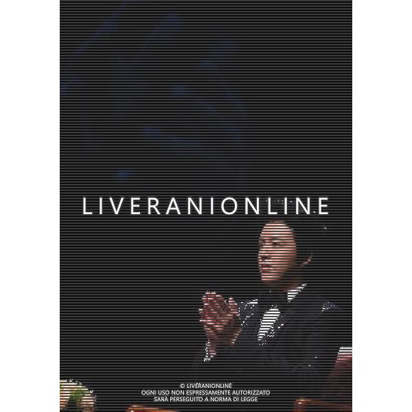 (140512) -- BEIJING, May 12, 2014 () -- Chinese pianist Li Yundi attends a launching ceremony for his 2014 tour in China at Beijing, capital of China, May 12, 2014. Li Yundi will have a national tour named \'Emperor Fantasy\' in the next six months. (/Jin Liangkuai)(wjq) ©photoshot/AGENZIA ALDO LIVERANI SAS - ITALY ONLY - EDITORIAL USE ONLY - il Pianista cinese Li Yundi partecipa a una cerimonia di lancio per il suo Tour 2014 in Cina a Pechino, capitale della Cina, 12 Maggio 2014