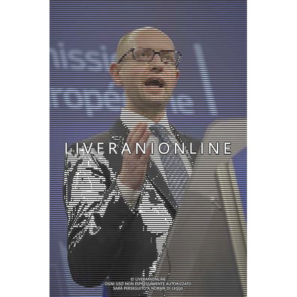 Ukrainian Prime Minister Arseniy Yatsenyuk holds press conference at the end of EU commission / Urkraine meeting at the EU council headquarters in Brussels, Belgium on 13.05.2014 Yatsenyuk and his government hold talks with the European Commission to examine further support (€355 million included in \'state building contract\') from the 28-nation bloc. by Wiktor Dabkowski AG ALDO LIVERANI SAS ONLY ITALY