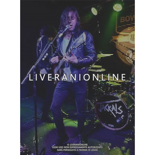  Carl Barat performs his first ever show with his new band The Jackals in Reading\'s Sub89, The Bowery District to a lucky 300 fans Date ; 13/05/2014 AG ALDO LIVERANI SAS ONLY ITALY