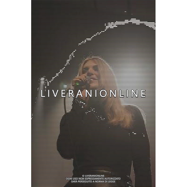 Slow Club perform live at Village Underground, London, on Tuesday 13 May 2014. Picture shows Rebecca Taylor. AG ALDO LIVERANI SAS ONLY ITALY