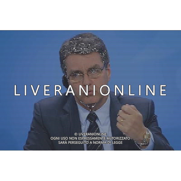 (140513) -- BERLIN, May 13, 2014 () -- Director-General of the World Trade Organization (WTO) Roberto Azevedo attends a press conference after a meeting at the Chancellery in Berlin, Germany, on May 13, 2014. (/Zhang Fan) AG ALDO LIVERANI SAS ONLY ITALY