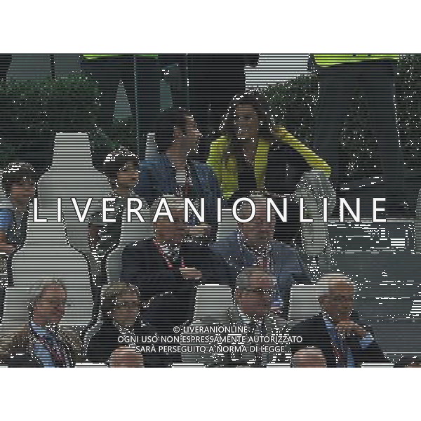 UEFA Europa League 2013/2014 Finale Torino - 14.05.2014 Siviglia-Benfica Nella Foto:buffon e la seredova lasciano lo stadio /Ph.Vitez-Ag. Aldo Liverani