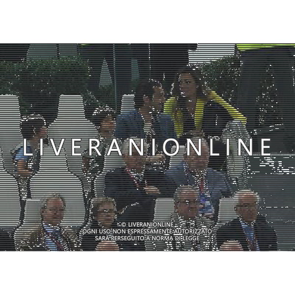 UEFA Europa League 2013/2014 Finale Torino - 14.05.2014 Siviglia-Benfica Nella Foto:buffon e la seredova lasciano lo stadio /Ph.Vitez-Ag. Aldo Liverani