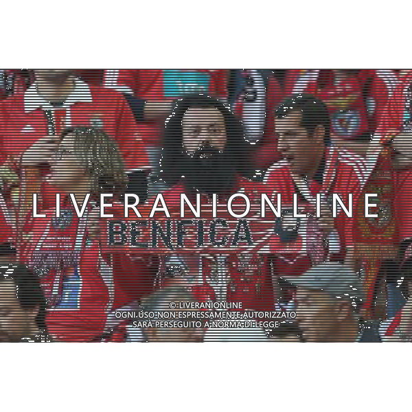 TURYN 14.05.2014 FINALOWY MECZ LIGA EUROPY SEZON 2013/14: SEVILLA FC - BENFICA LIZBONA --- UEFA EUROPA LEAGUE FINAL MATCH IN TURIN: SEVILLA FC - BENFICA LISBON KIBICE BENFIKI FOT. PIOTR KUCZA/NEWSPIX.PL --- Newspix.pl ©NEWSPIX/AGENZIA ALDO LIVERANI SAS - ITALY ONLY - Siviglia - Benfica UEFA Europa League 2013/2014 Finale Torino - 14.05.2014 *** Local Caption *** www.newspix.pl mail us: info@newspix.pl call us: 0048 022 23 22 222 --- Polish Picture Agency by Ringier Axel Springer Poland