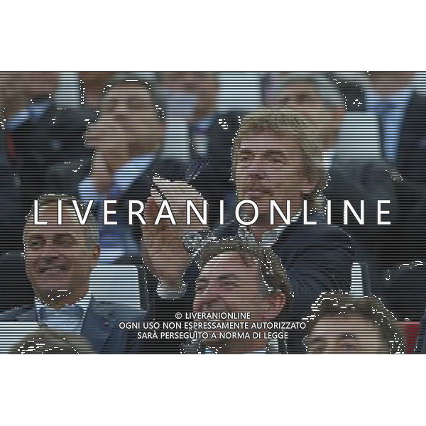 TURYN 14.05.2014 FINALOWY MECZ LIGA EUROPY SEZON 2013/14: SEVILLA FC - BENFICA LIZBONA --- UEFA EUROPA LEAGUE FINAL MATCH IN TURIN: SEVILLA FC - BENFICA LISBON ZBIGNIEW BONIEK FOT. PIOTR KUCZA/NEWSPIX.PL --- Newspix.pl ©NEWSPIX/AGENZIA ALDO LIVERANI SAS - ITALY ONLY - Siviglia - Benfica UEFA Europa League 2013/2014 Finale Torino - 14.05.2014 *** Local Caption *** www.newspix.pl mail us: info@newspix.pl call us: 0048 022 23 22 222 --- Polish Picture Agency by Ringier Axel Springer Poland