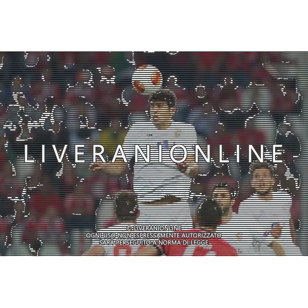 TURYN 14.05.2014 FINALOWY MECZ LIGA EUROPY SEZON 2013/14: SEVILLA FC - BENFICA LIZBONA --- UEFA EUROPA LEAGUE FINAL MATCH IN TURIN: SEVILLA FC - BENFICA LISBON FEDERICO FAZIO FOT. PIOTR KUCZA/NEWSPIX.PL --- Newspix.pl ©NEWSPIX/AGENZIA ALDO LIVERANI SAS - ITALY ONLY - Siviglia - Benfica UEFA Europa League 2013/2014 Finale Torino - 14.05.2014 *** Local Caption *** www.newspix.pl mail us: info@newspix.pl call us: 0048 022 23 22 222 --- Polish Picture Agency by Ringier Axel Springer Poland