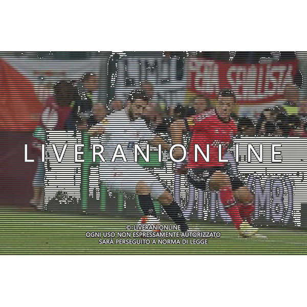 TURYN 14.05.2014 FINALOWY MECZ LIGA EUROPY SEZON 2013/14: SEVILLA FC - BENFICA LIZBONA --- UEFA EUROPA LEAGUE FINAL MATCH IN TURIN: SEVILLA FC - BENFICA LISBON COKE LIMA FOT. PIOTR KUCZA/NEWSPIX.PL --- Newspix.pl ©NEWSPIX/AGENZIA ALDO LIVERANI SAS - ITALY ONLY - Siviglia - Benfica UEFA Europa League 2013/2014 Finale Torino - 14.05.2014 *** Local Caption *** www.newspix.pl mail us: info@newspix.pl call us: 0048 022 23 22 222 --- Polish Picture Agency by Ringier Axel Springer Poland