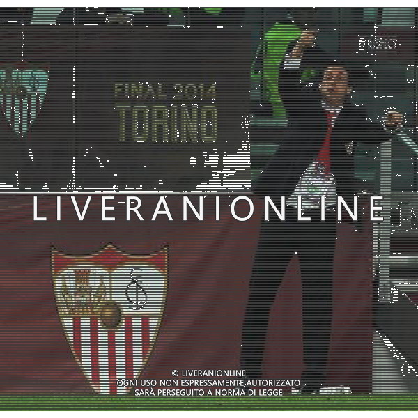 UEFA Europa League 2013/2014 Finale Torino - 14.05.2014 Siviglia-Benfica Nella Foto:Emery Unai /Ph.Vitez-Ag. Aldo Liverani