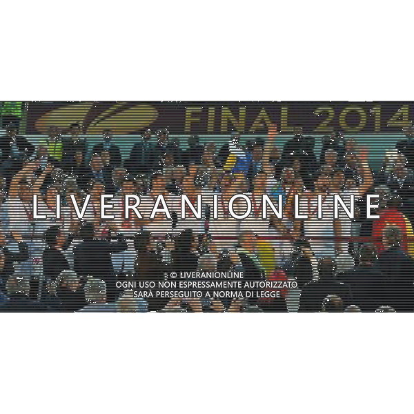 UEFA Europa League 2013/2014 Finale Torino - 14.05.2014 Siviglia-Benfica Nella Foto:Esultanza giocatori Siviglia /Ph.Vitez-Ag. Aldo Liverani