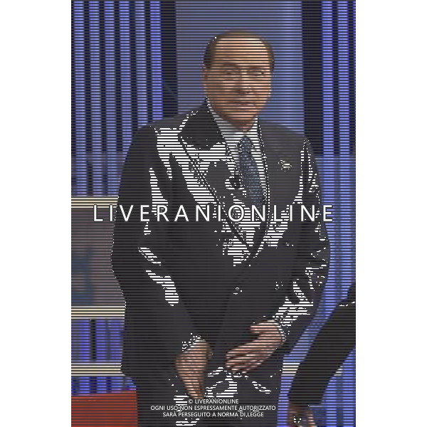 Roma - 15/05/2014 - Studi La 7 - Silvio Berlusconi ospite alla trasmissione Coffee Break / Ph. Fabrizio Corradetti - Ag. Aldo Liverani sas