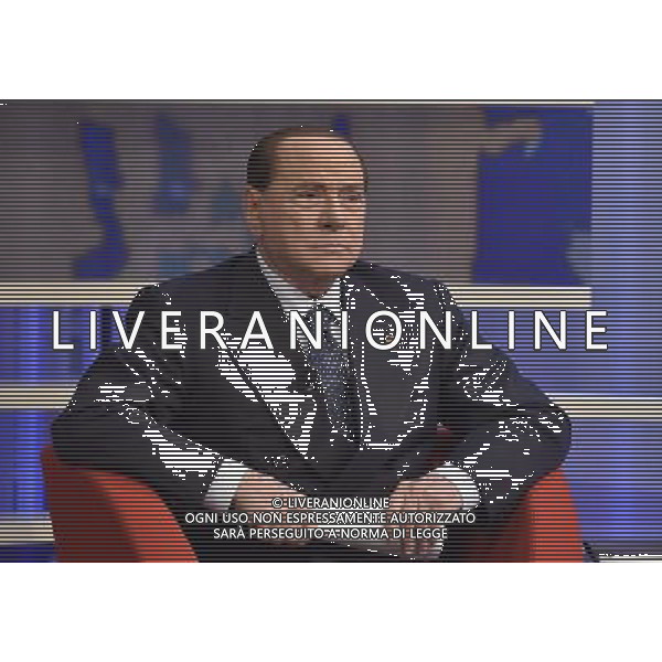 Roma - 15/05/2014 - Studi La 7 - Silvio Berlusconi ospite alla trasmissione Coffee Break / Ph. Fabrizio Corradetti - Ag. Aldo Liverani sas