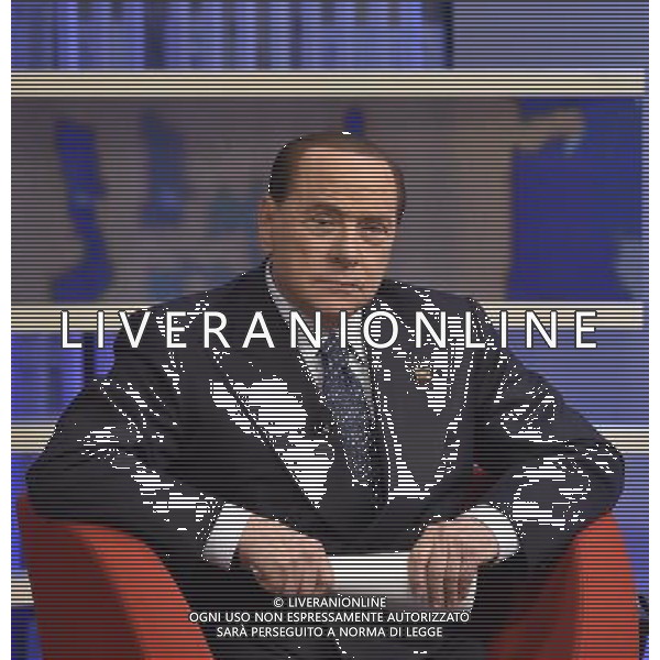 Roma - 15/05/2014 - Studi La 7 - Silvio Berlusconi ospite alla trasmissione Coffee Break / Ph. Fabrizio Corradetti - Ag. Aldo Liverani sas