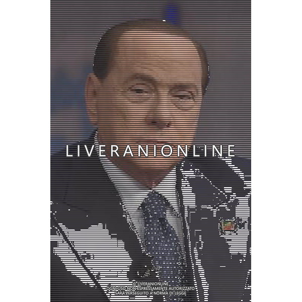 Roma - 15/05/2014 - Studi La 7 - Silvio Berlusconi ospite alla trasmissione Coffee Break / Ph. Fabrizio Corradetti - Ag. Aldo Liverani sas