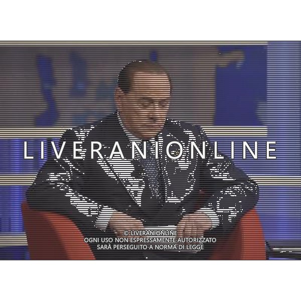 Roma - 15/05/2014 - Studi La 7 - Silvio Berlusconi ospite alla trasmissione Coffee Break / Ph. Fabrizio Corradetti - Ag. Aldo Liverani sas