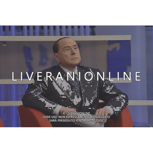 Roma - 15/05/2014 - Studi La 7 - Silvio Berlusconi ospite alla trasmissione Coffee Break / Ph. Fabrizio Corradetti - Ag. Aldo Liverani sas