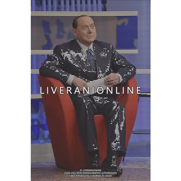 Roma - 15/05/2014 - Studi La 7 - Silvio Berlusconi ospite alla trasmissione Coffee Break / Ph. Fabrizio Corradetti - Ag. Aldo Liverani sas