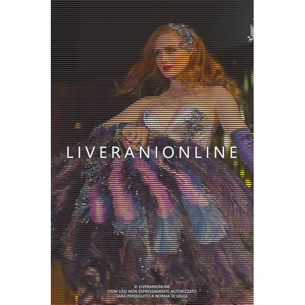 Pictured: Burlesque performer from Australia. The 8th Annual London Burlesque Festival opens with the Red Carpet Rollout gala show at Conway Hall, Red Lion Square. The festival prganised by Chaz Royal runs until 25 May 2014. ©Photoshot/Ag. Aldo Liverani s.a.s.-Only Italy-Editorial Use Only