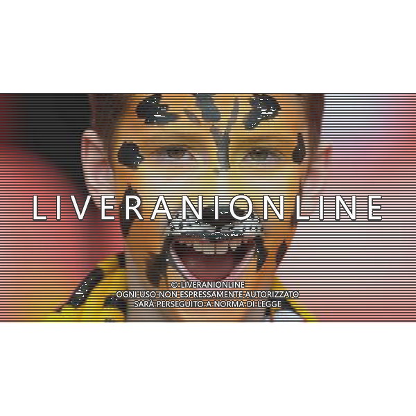 YOUNG HULL CITY FAN WITH FACE PAINT ARSENAL FC V HULL CITY FC ARSENAL FC V HULL CITY FC, THE BUDWEISER FA CUP FINAL WEMBLEY STADIUM, LONDON, ENGLAND 17 May 2014 GAU80856 THE BUDWEISER FA CUP FINAL 2014 WARNING! This Photograph May Only Be Used For Newspaper And/Or Magazine Editorial Purposes. May Not Be Used For Publications Involving 1 player, 1 Club Or 1 Competition Without Written Authorisation From Football DataCo Ltd. For Any Queries, Please Contact Football DataCo Ltd on +44 (0) 207 864 9121 ag aldo liverani sas only italy