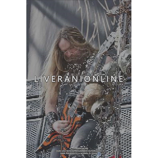 Black Label Society - Live act performing at Crew Stadium at Rock On The Range in Columbus, Ohio - May 16, 2014. AG ALDO LIVERANI SAS ONLY ITALY