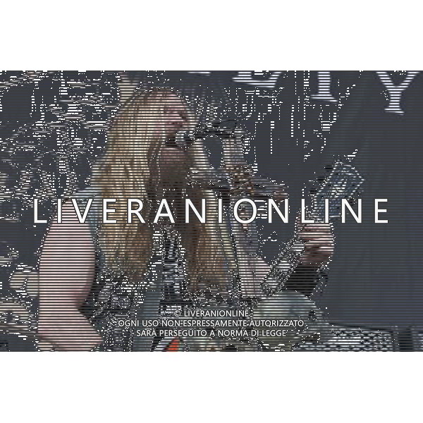 Black Label Society - Live act performing at Crew Stadium at Rock On The Range in Columbus, Ohio - May 16, 2014. AG ALDO LIVERANI SAS ONLY ITALY
