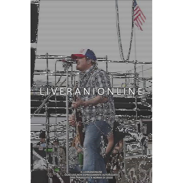 Black Stone Cherry - Live act performing at Crew Stadium at Rock On The Range in Columbus, Ohio - May 16, 2014. AG ALDO LIVERANI SAS ONLY ITALY