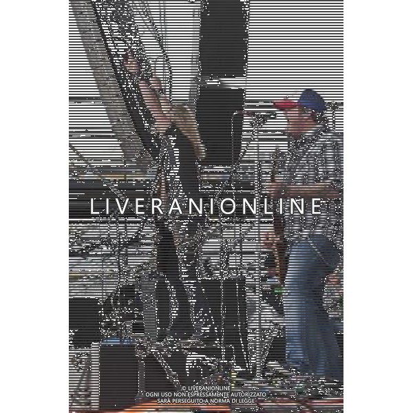 Black Stone Cherry - Live act performing at Crew Stadium at Rock On The Range in Columbus, Ohio - May 16, 2014. AG ALDO LIVERANI SAS ONLY ITALY