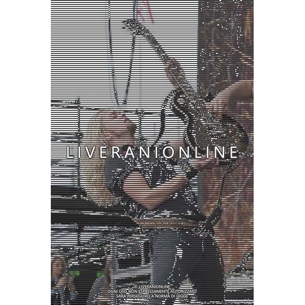 Black Stone Cherry - Live act performing at Crew Stadium at Rock On The Range in Columbus, Ohio - May 16, 2014. AG ALDO LIVERANI SAS ONLY ITALY