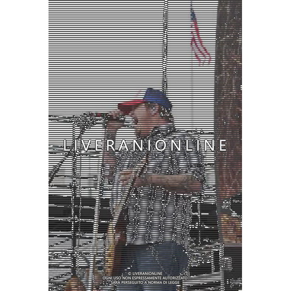 Black Stone Cherry - Live act performing at Crew Stadium at Rock On The Range in Columbus, Ohio - May 16, 2014. AG ALDO LIVERANI SAS ONLY ITALY