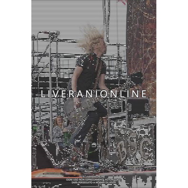 Black Stone Cherry - Live act performing at Crew Stadium at Rock On The Range in Columbus, Ohio - May 16, 2014. AG ALDO LIVERANI SAS ONLY ITALY
