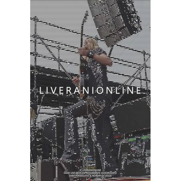 Black Stone Cherry - Live act performing at Crew Stadium at Rock On The Range in Columbus, Ohio - May 16, 2014. AG ALDO LIVERANI SAS ONLY ITALY