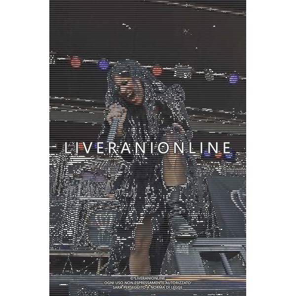 Lacuna Coil - Live act performing at Crew Stadium at Rock On The Range in Columbus, Ohio - May 16, 2014. AG ALDO LIVERANI SAS ONLY ITALY