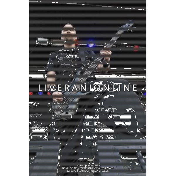 Lacuna Coil - Live act performing at Crew Stadium at Rock On The Range in Columbus, Ohio - May 16, 2014. AG ALDO LIVERANI SAS ONLY ITALY