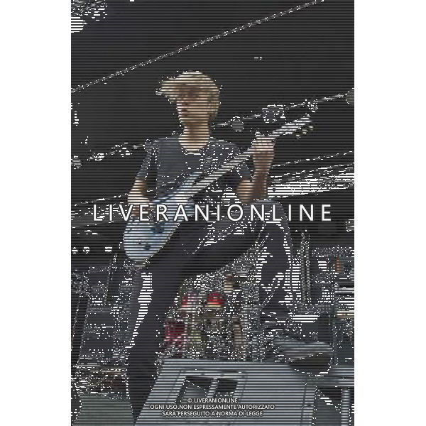 One OK Go - Live act performing at Crew Stadium at Rock On The Range in Columbus, Ohio - May 16, 2014. AG ALDO LIVERANI SAS ONLY ITALY