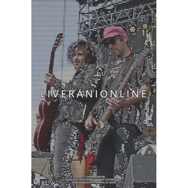 Reignwolf - Live act performing at Crew Stadium at Rock On The Range in Columbus, Ohio - May 16, 2014. AG ALDO LIVERANI SAS ONLY ITALY