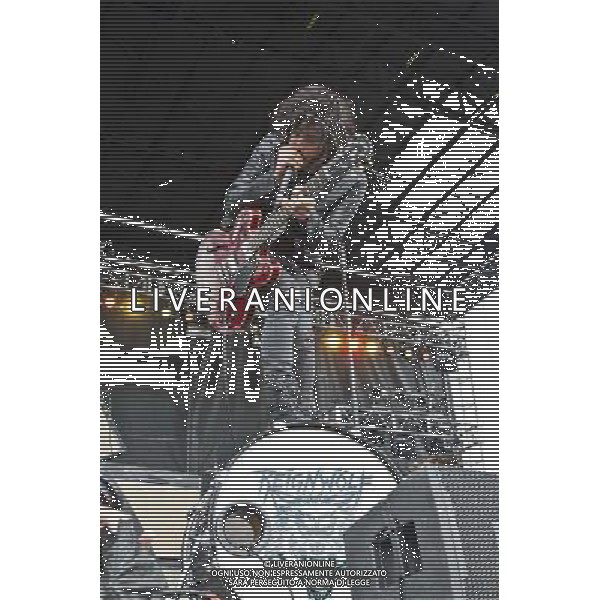 Reignwolf - Live act performing at Crew Stadium at Rock On The Range in Columbus, Ohio - May 16, 2014. AG ALDO LIVERANI SAS ONLY ITALY