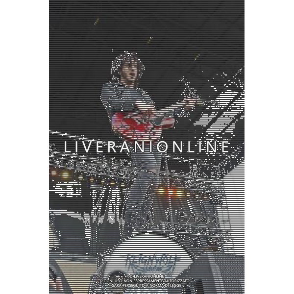 Reignwolf - Live act performing at Crew Stadium at Rock On The Range in Columbus, Ohio - May 16, 2014. AG ALDO LIVERANI SAS ONLY ITALY