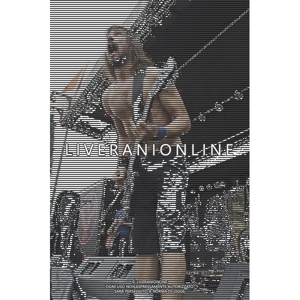 Truckfighters - Live act performing at Crew Stadium at Rock On The Range in Columbus, Ohio - May 16, 2014. AG ALDO LIVERANI SAS ONLY ITALY