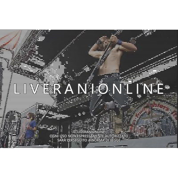 Truckfighters - Live act performing at Crew Stadium at Rock On The Range in Columbus, Ohio - May 16, 2014. AG ALDO LIVERANI SAS ONLY ITALY