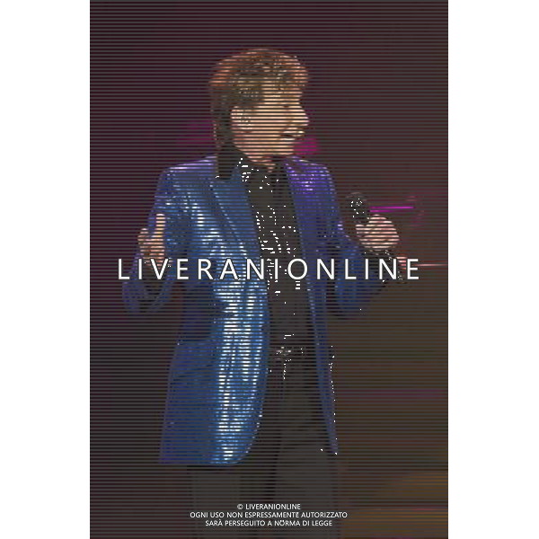 Barry Manilow performs live in concert at Manchester Arena, Manchester, England, 18th May 2014. AG ALDO LIVERANI SAS ONLY ITALY