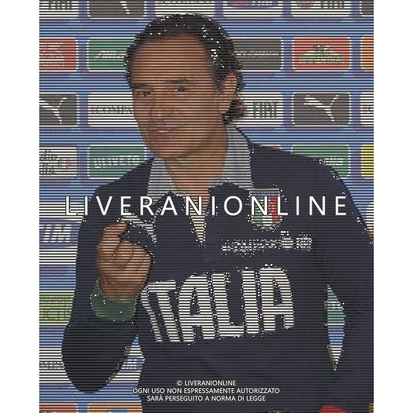 Raduno Nazionale Italiana in vista dei Mondiali di Calcio FIFA 2014 in Brasile Firenze - 20.05.2014 Conferenza Stampa Nella Foto:Prandelli Cesare /Ph.Vitez-Ag. Aldo Liverani