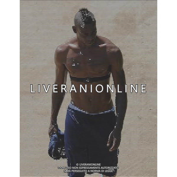 Raduno Nazionale Italiana in vista dei Mondiali di Calcio FIFA 2014 in Brasile Firenze - 20.05.2014 Allenamento Nella Foto:balotelli /Ph.Vitez-Ag. Aldo Liverani