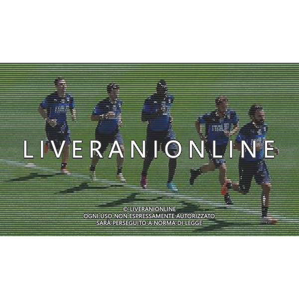 Raduno Nazionale Italiana in vista dei Mondiali di Calcio FIFA 2014 in Brasile Firenze - 20.05.2014 Allenamento Nella Foto:balotelli rossi cassano pirlo marchisio /Ph.Vitez-Ag. Aldo Liverani