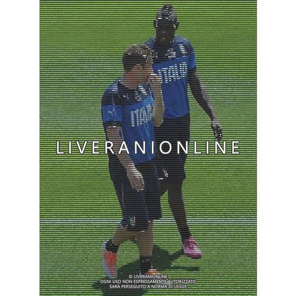 Raduno Nazionale Italiana in vista dei Mondiali di Calcio FIFA 2014 in Brasile Firenze - 20.05.2014 Allenamento Nella Foto:balotelli cassano /Ph.Vitez-Ag. Aldo Liverani