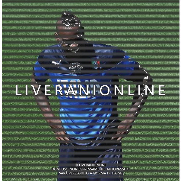 Raduno Nazionale Italiana in vista dei Mondiali di Calcio FIFA 2014 in Brasile Firenze - 20.05.2014 Allenamento Nella Foto:balotelli /Ph.Vitez-Ag. Aldo Liverani