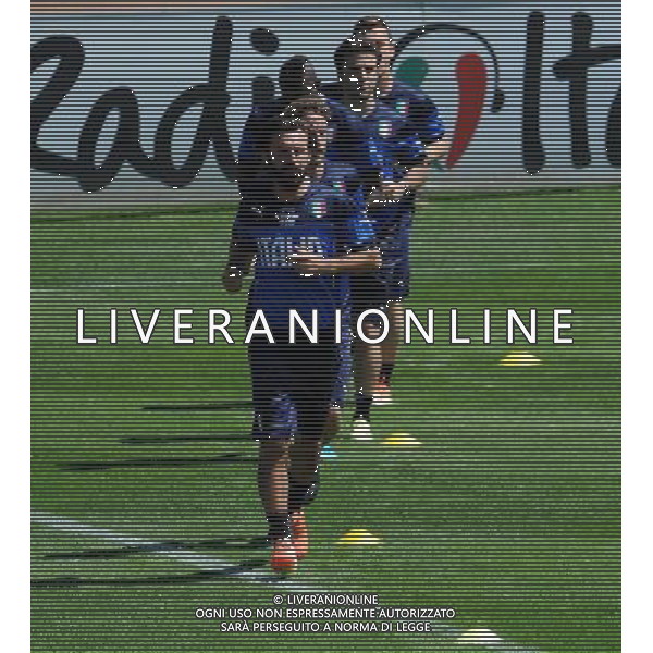 Raduno Nazionale Italiana in vista dei Mondiali di Calcio FIFA 2014 in Brasile Firenze - 20.05.2014 Allenamento Nella Foto:pirlo andrea, claudio marchisio, mario balotelli rossi giuseppe e antonio cassano /Ph.Vitez-Ag. Aldo Liverani