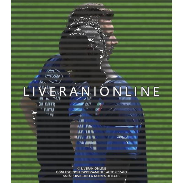 Raduno Nazionale Italiana in vista dei Mondiali di Calcio FIFA 2014 in Brasile Firenze - 20.05.2014 Allenamento Nella Foto:balotelli cassano /Ph.Vitez-Ag. Aldo Liverani