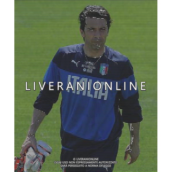 Raduno Nazionale Italiana in vista dei Mondiali di Calcio FIFA 2014 in Brasile Firenze - 20.05.2014 Allenamento Nella Foto:buffon /Ph.Vitez-Ag. Aldo Liverani